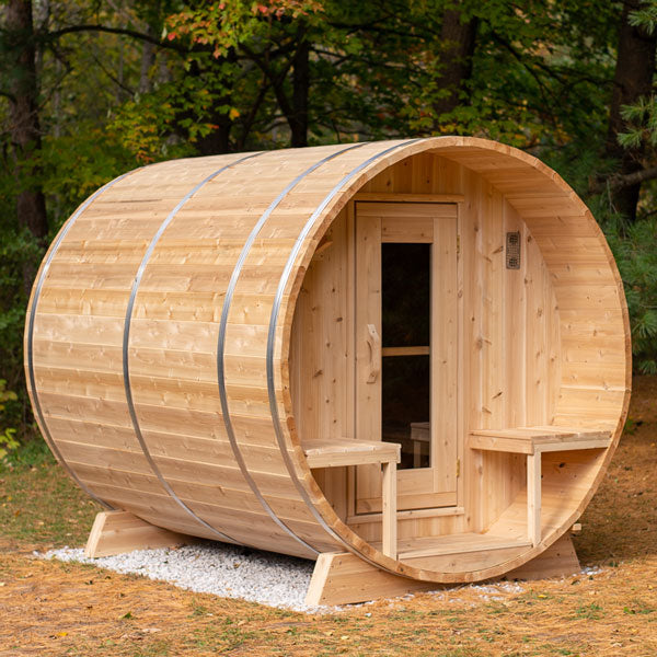 Canadian Timber Serenity Barrel Sauna - Electric