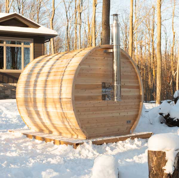 Canadian Timber Elation Sauna - Wood Burning