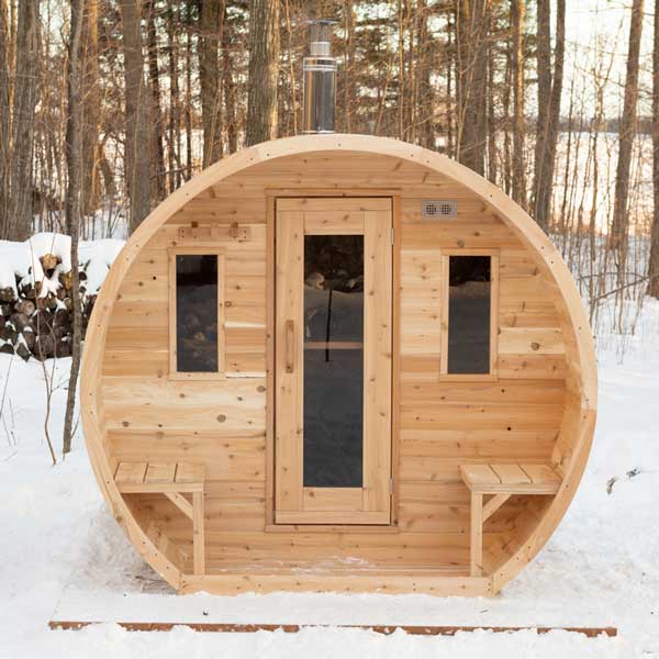 Canadian Timber Elation Sauna - Wood Burning