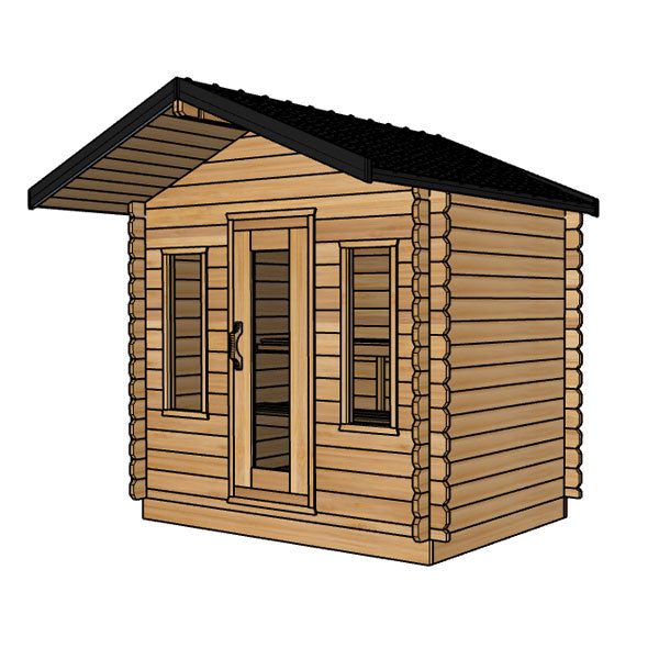 Canadian Timber Palmer Cabin Sauna - Electric