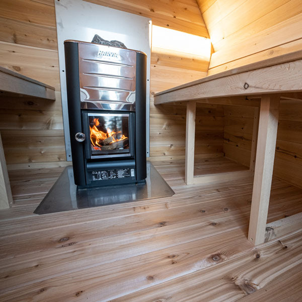 Canadian Timber MiniPOD Sauna - Wood Burning
