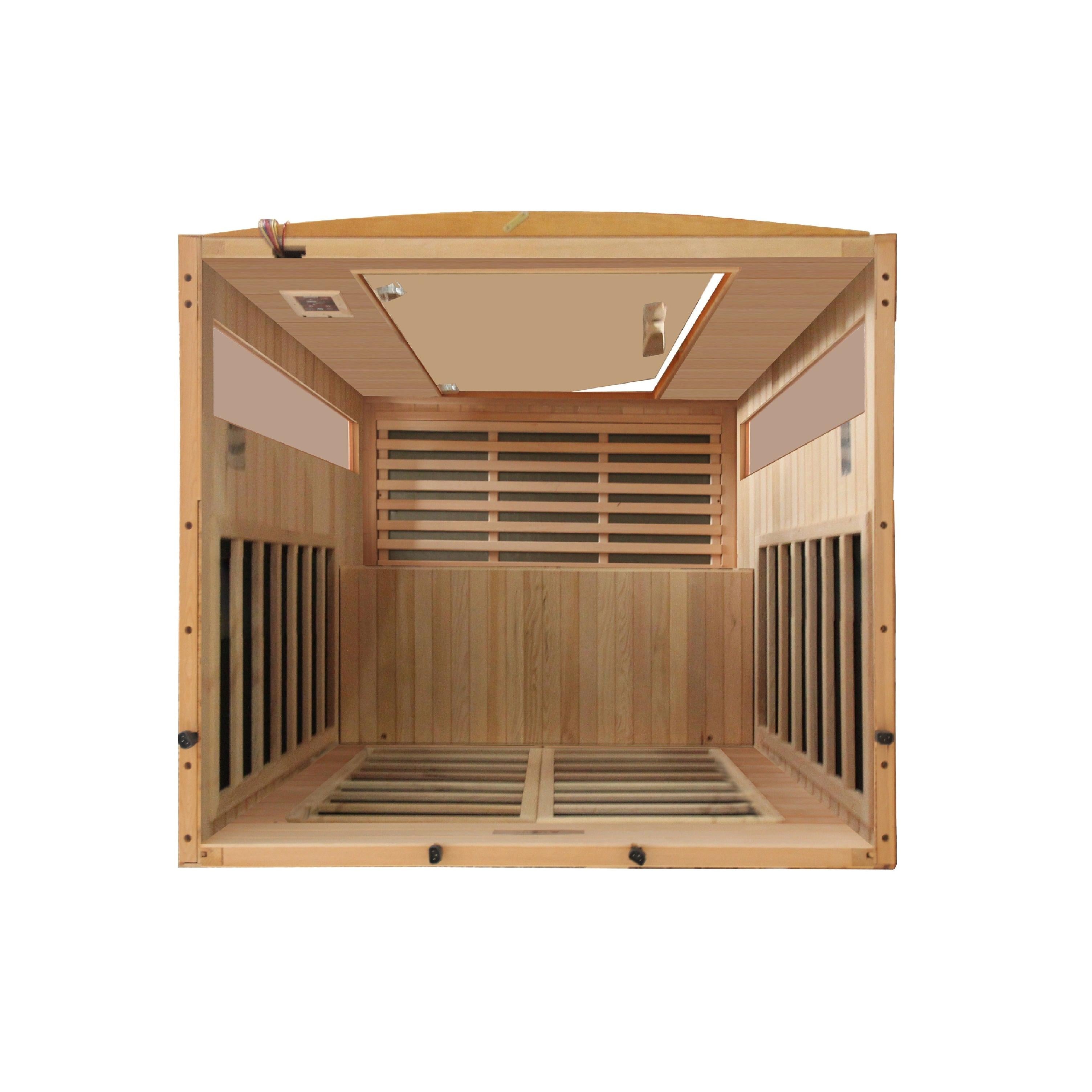 Dynamic "Versailles" 2 Person Low EMF FAR IR Sauna (DYN-6202-03)