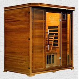 Vital Health 5 Person Full Spectrum Red Cedar Sauna