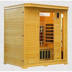 Vital Health 5 Person Full Spectrum Hemlock Sauna
