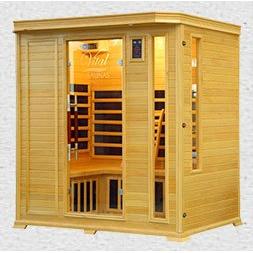 Vital Health 5 Person Full Spectrum Hemlock Sauna