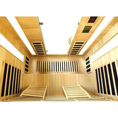 Vital Health 4 Person Far Infrared Hemlock Sauna