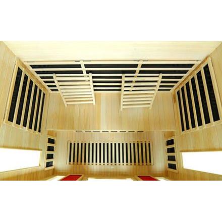 Vital Health 4 Person Full Spectrum Hemlock Sauna