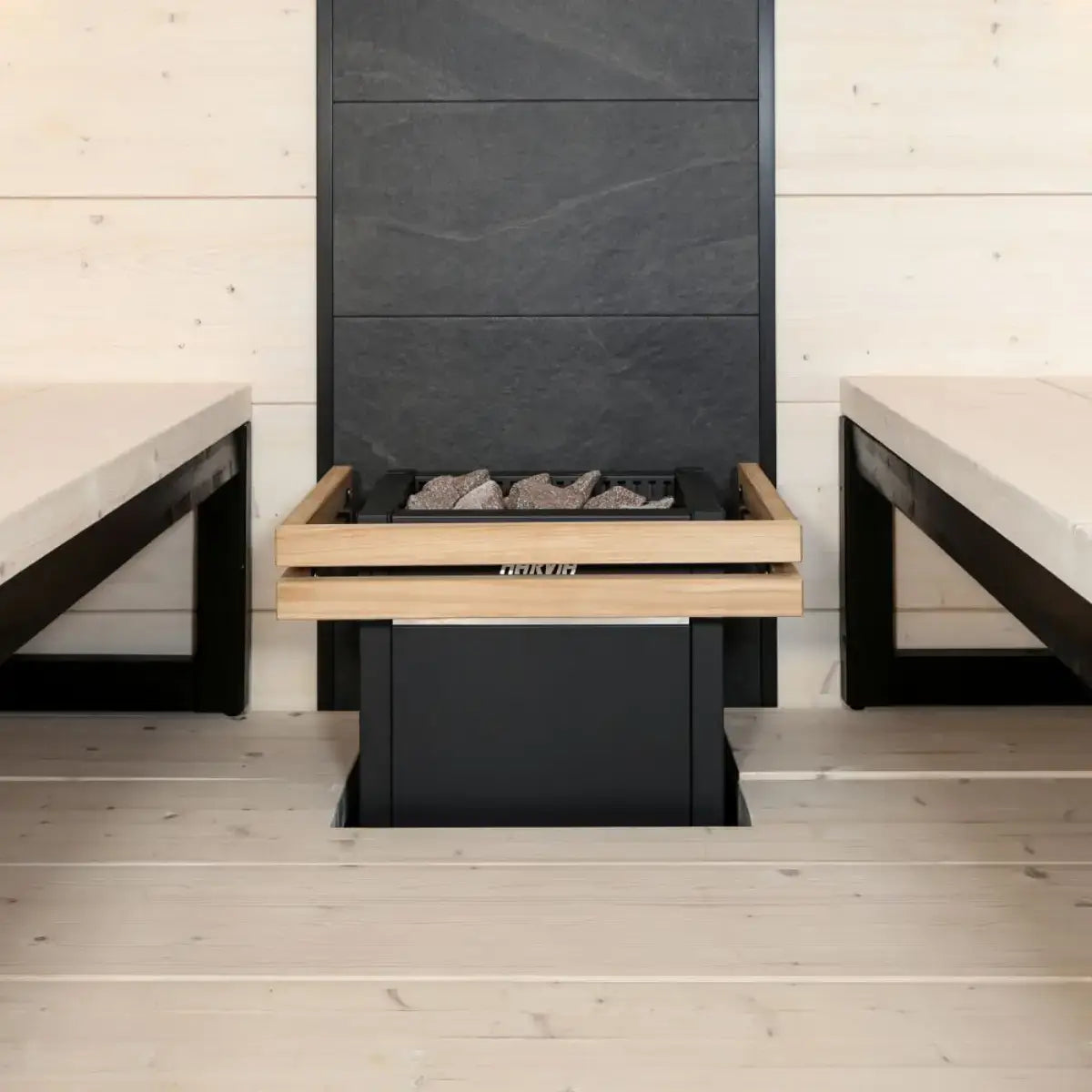Harvia Virta 10.5KW Ultimate Sauna Heater with WiFi Digital Control, Sauna Stones and Heater Guard - Finnish Sauna Builders