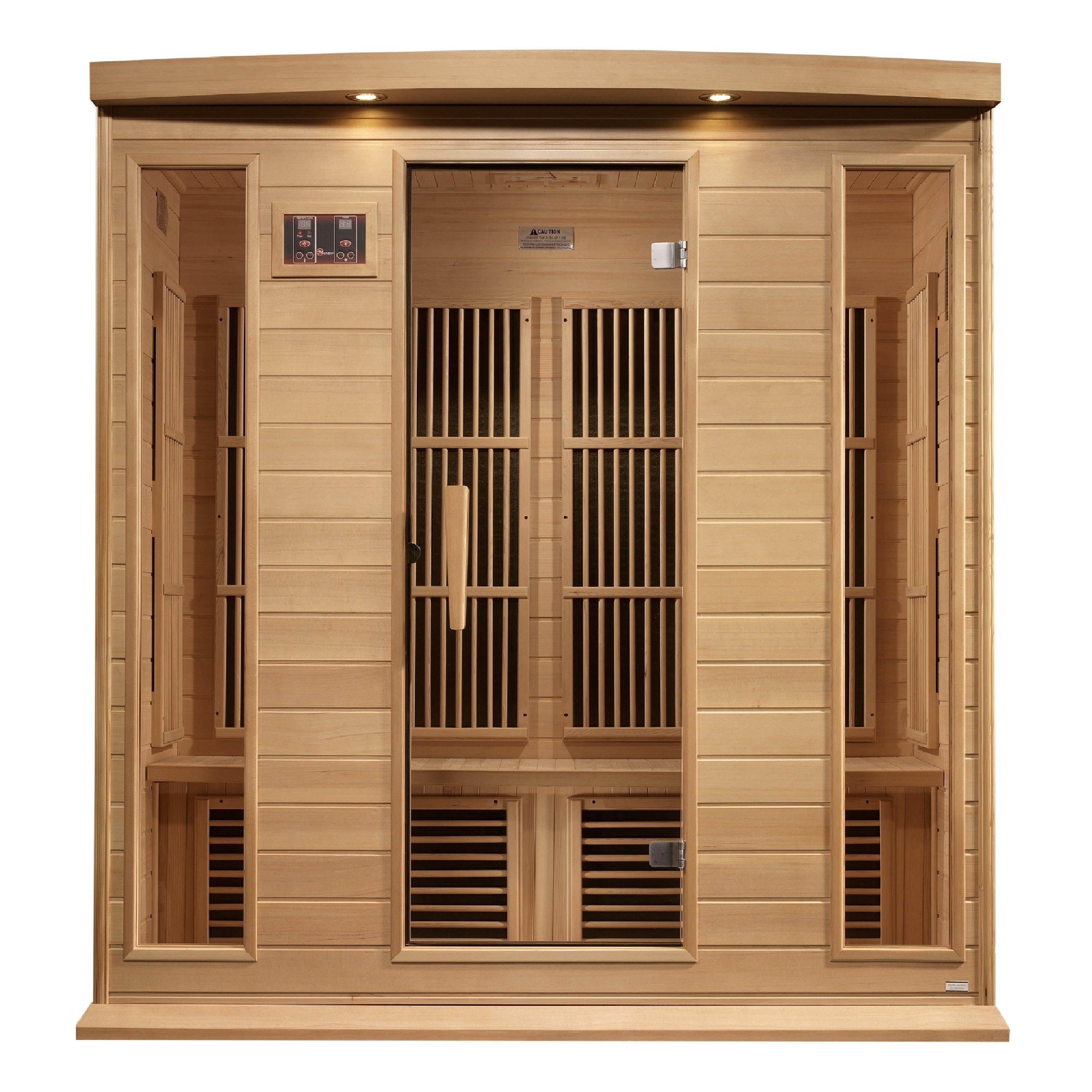 Maxxus 4 Person Low EMF FAR IR Sauna (MX-K406-01)