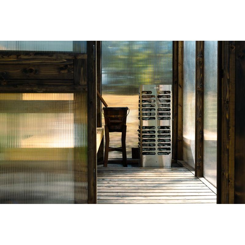 Soluna Duo Wood Fired Modern Sauna