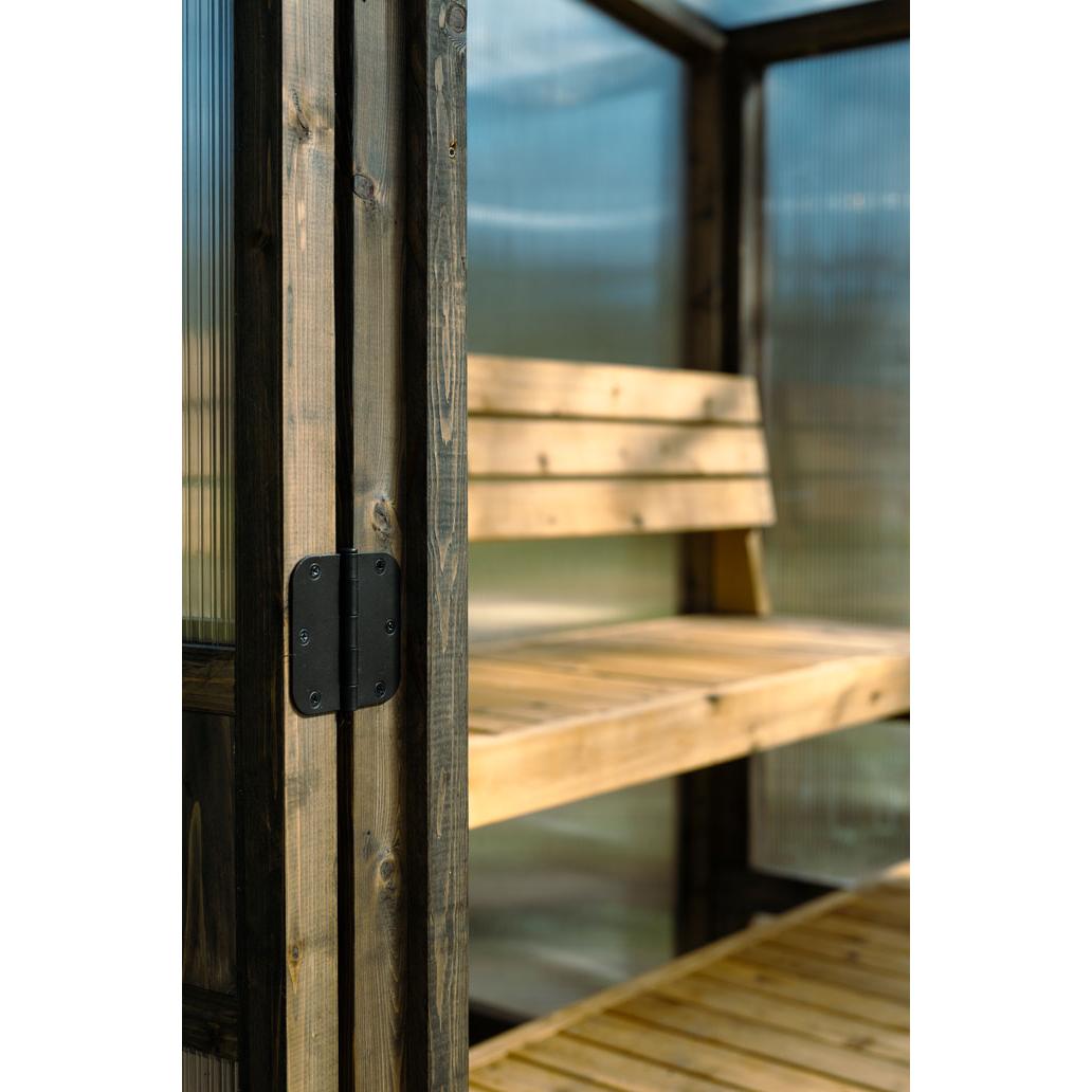 Soluna Duo Wood Fired Modern Sauna