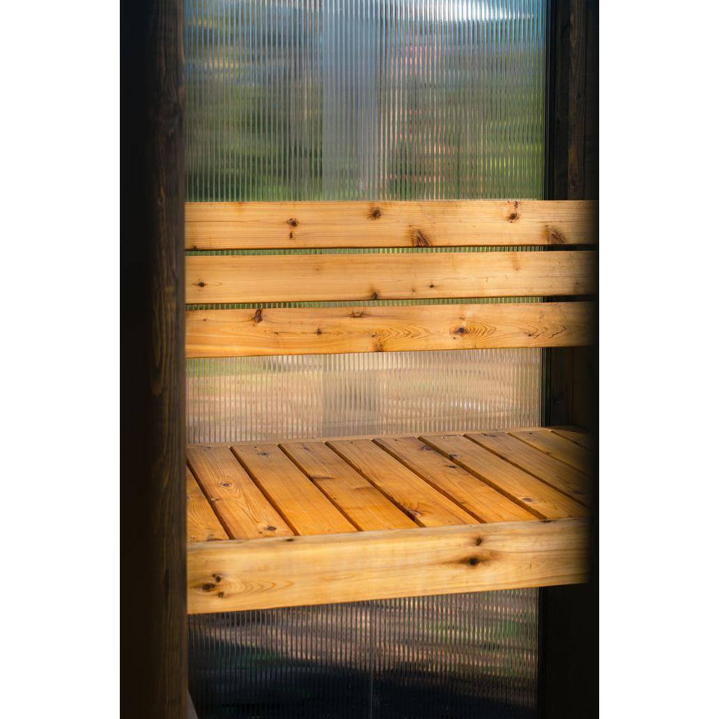 Soluna Duo Wood Fired Modern Sauna