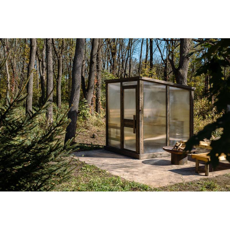 Soluna Duo Wood Fired Modern Sauna