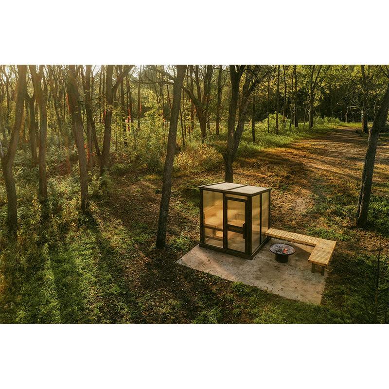 Soluna Duo Wood Fired Modern Sauna