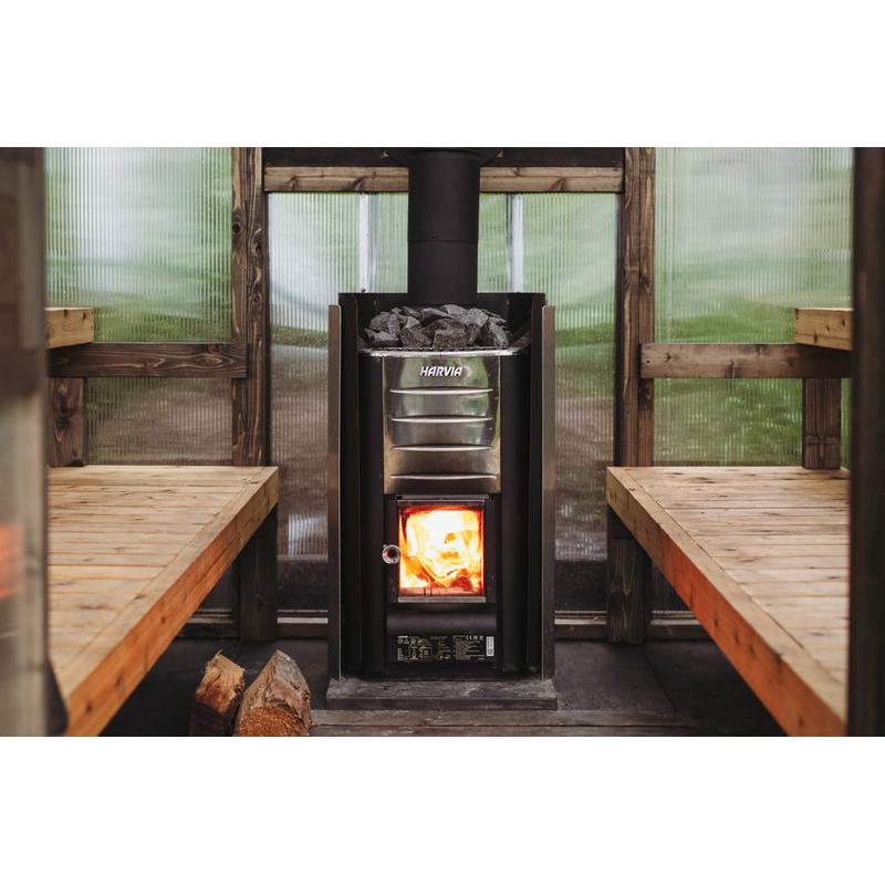 Soluna Trio Wood Fired Modern Sauna