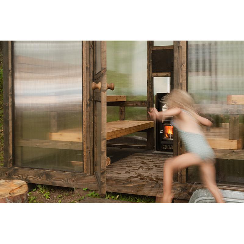 Soluna Trio Wood Fired Modern Sauna