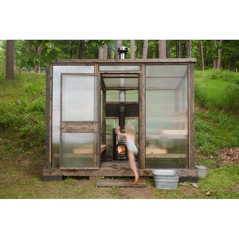 Soluna Trio Wood Fired Modern Sauna