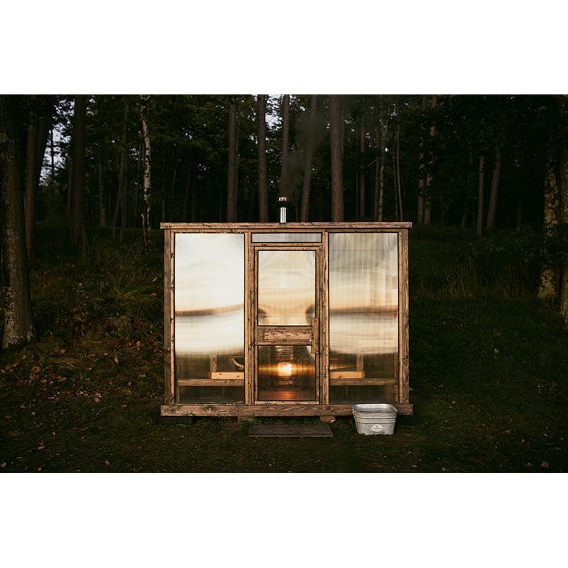 Soluna Trio Wood Fired Modern Sauna