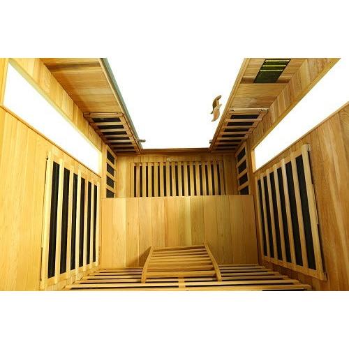 Vital Health 2 Person Far Infrared Red Cedar Sauna