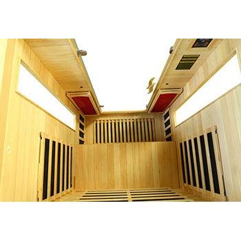 Vital Health 2 Person Full Spectrum Hemlock Sauna