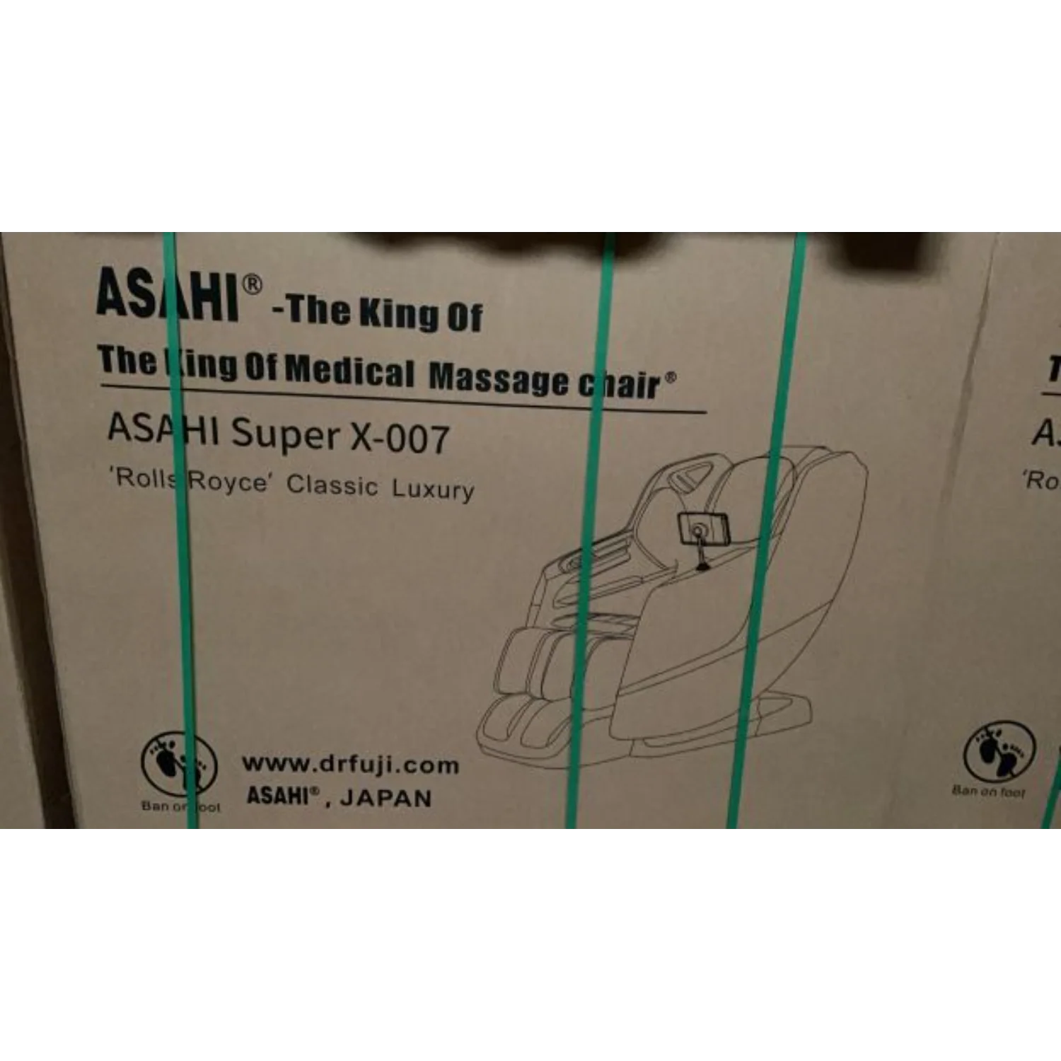 Dr. Fuji, ASAHI® Super Massage Chair Pro X-007 (Beige)