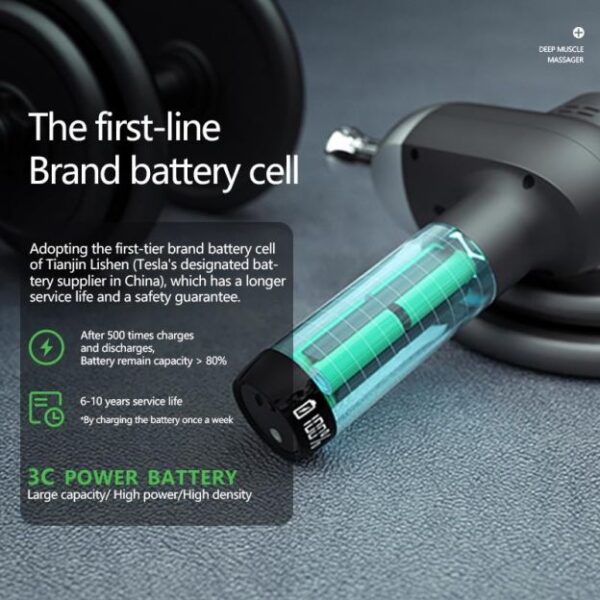 Dr. Fuji® DMS PRO6 Deep Muscle Stimulator with Professional Ti Alloy Head - Image 6