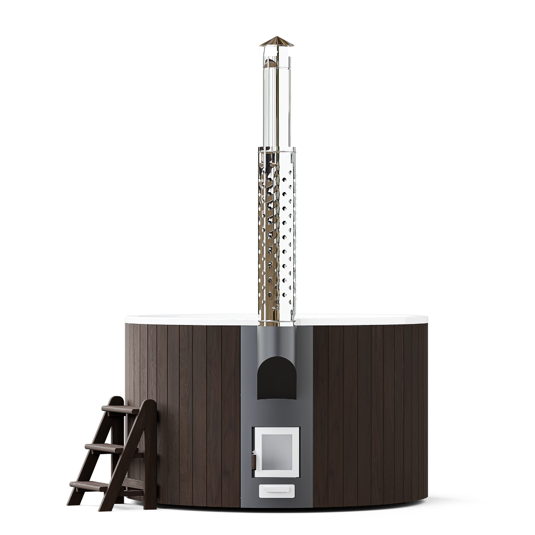 Polar Spa Elite 180 Wood Fired Hot Tub with 35kW Stove (2-4 Person)