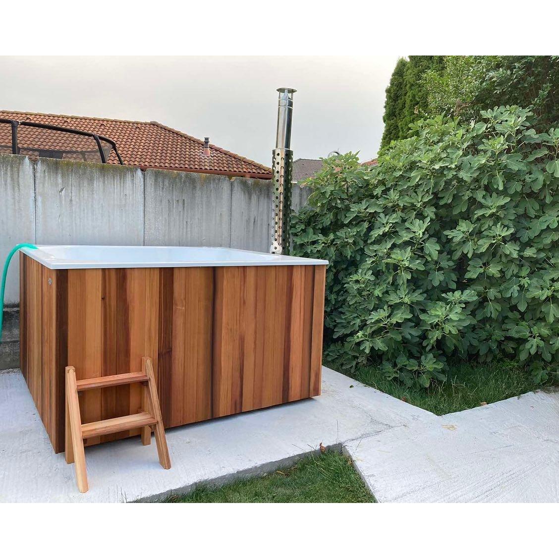 Polar Spa Elite Quattro 200 Wood Fired 35kW Stove 6-8 Person Hot Tub
