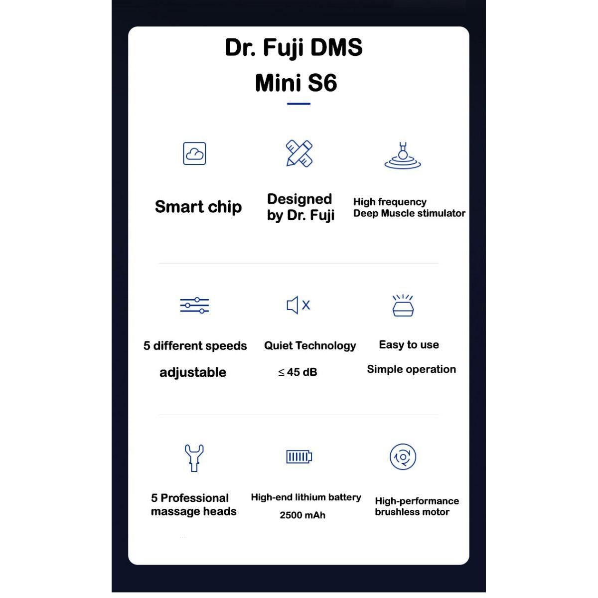 Dr. Fuji DMS MINI S6 Deep Muscle Massager