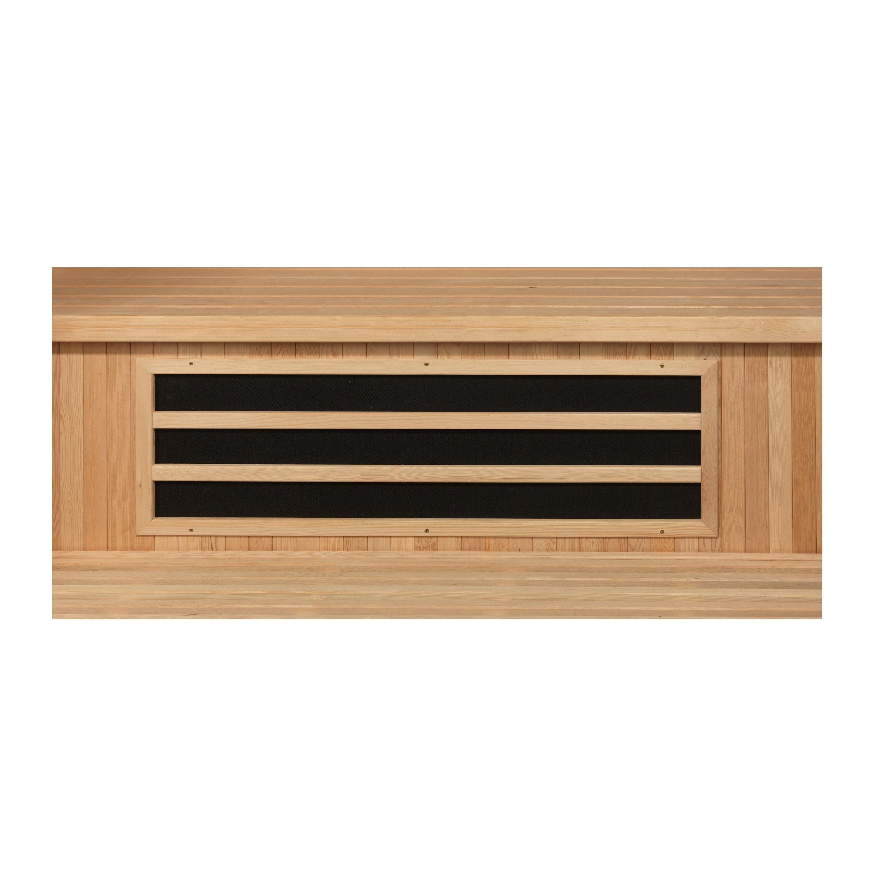 Golden Designs "Monaco" 6 Person Near Zero EMF FAR IR Sauna (GDI-6996-01)