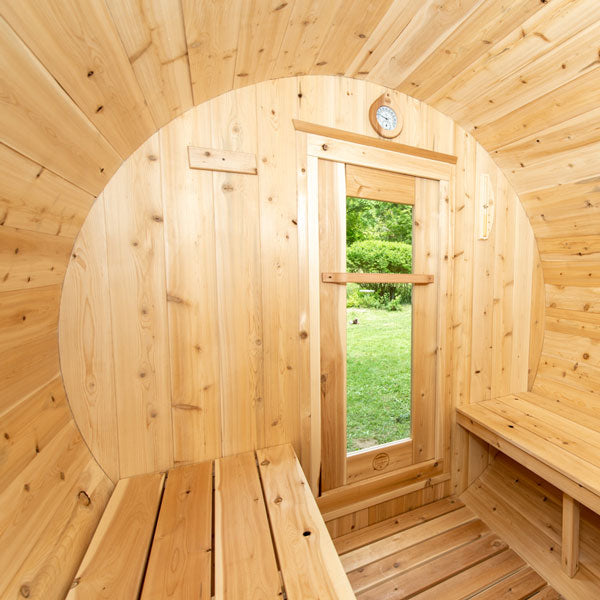 Canadian Timber Harmony Barrel Sauna - Electric