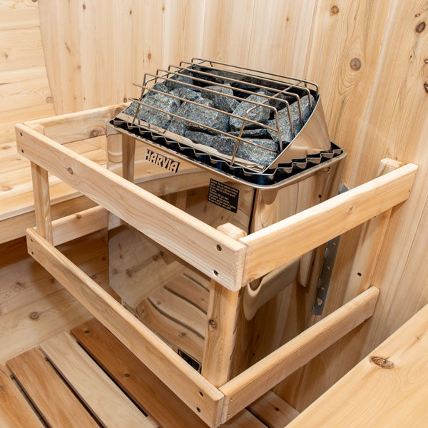 Canadian Timber Tranquility Barrel Sauna - Electric