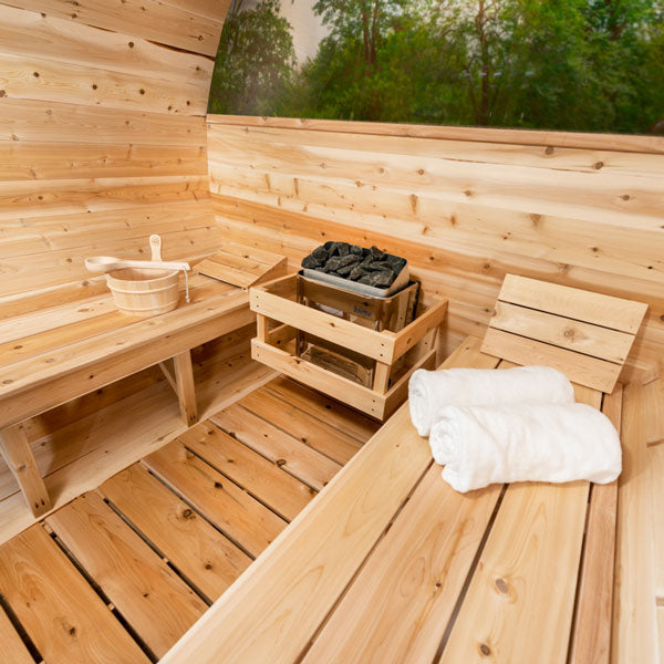 Canadian Timber Tranquility MP Barrel Sauna - Electric
