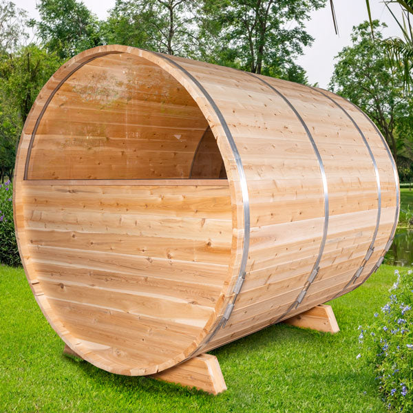 Canadian Timber Tranquility MP Barrel Sauna - Wood Burning