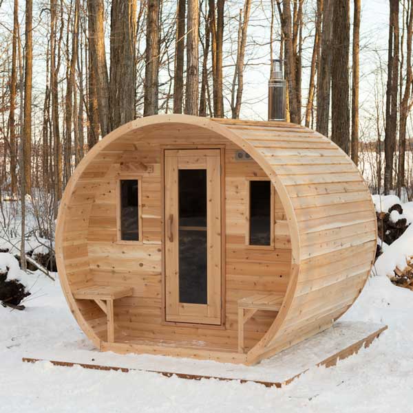Canadian Timber Elation Sauna - Wood Burning