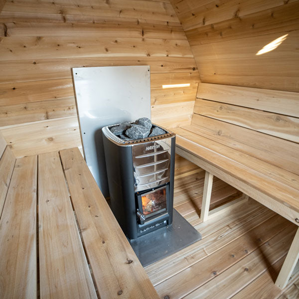 Canadian Timber MiniPOD Sauna - Wood Burning