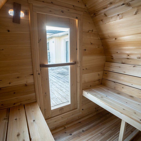 Canadian Timber MiniPOD Sauna - Wood Burning
