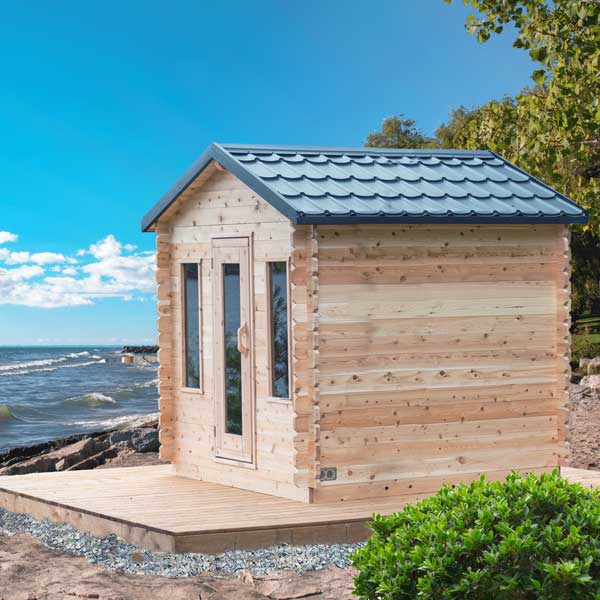 Canadian Timber Georgian Cabin Sauna - Electric