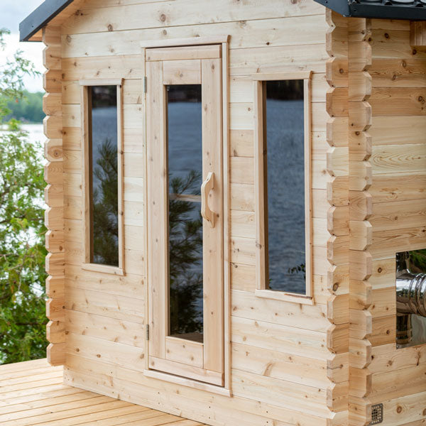 Canadian Timber Georgian Cabin Sauna - Electric