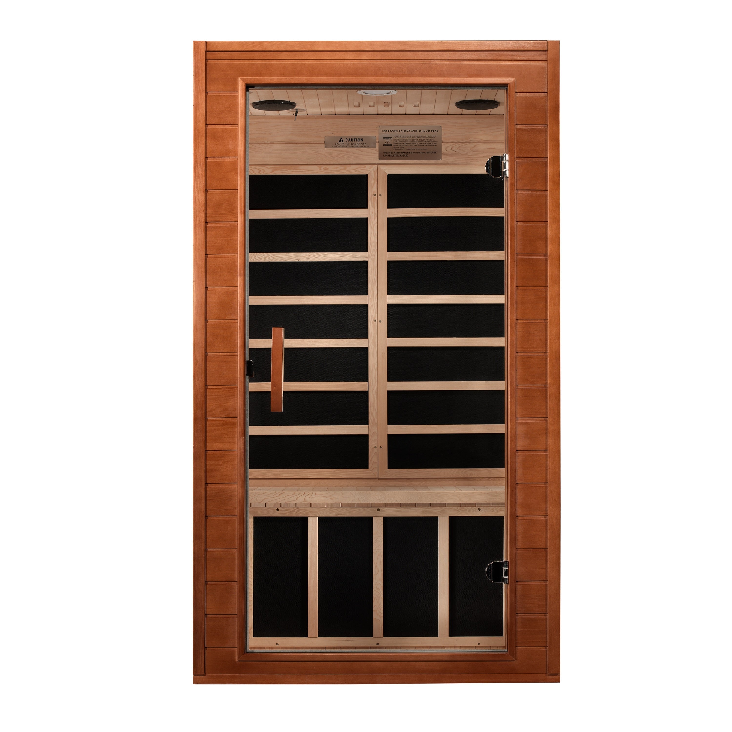 Dynamic "Avila" 1-2 Person Ultra Low EMF FAR IR Sauna (DYN-6103-01 Elite)