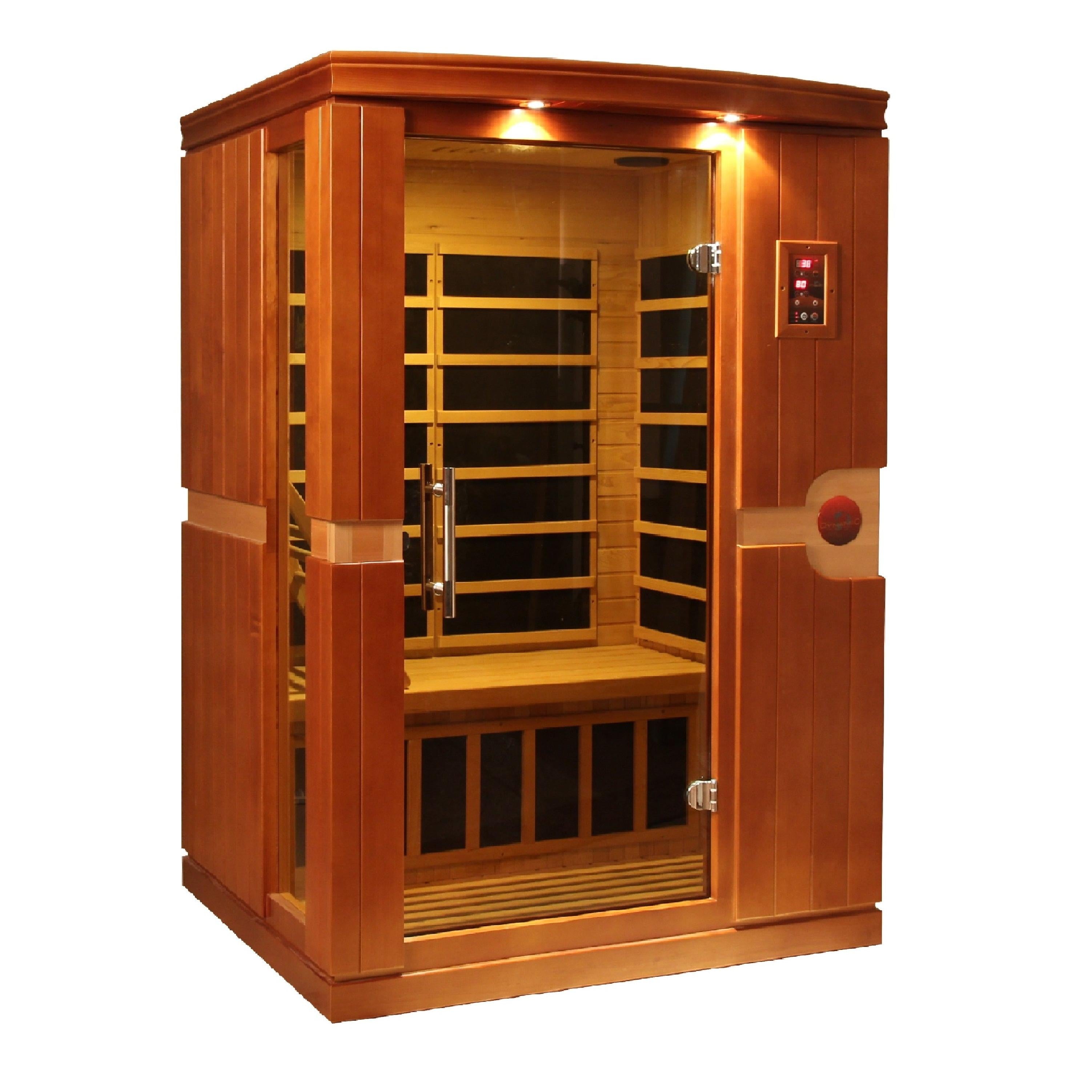 Dynamic "Venice" 2 Person Ultra Low EMF FAR IR Sauna (DYN-6210-01 Elite)