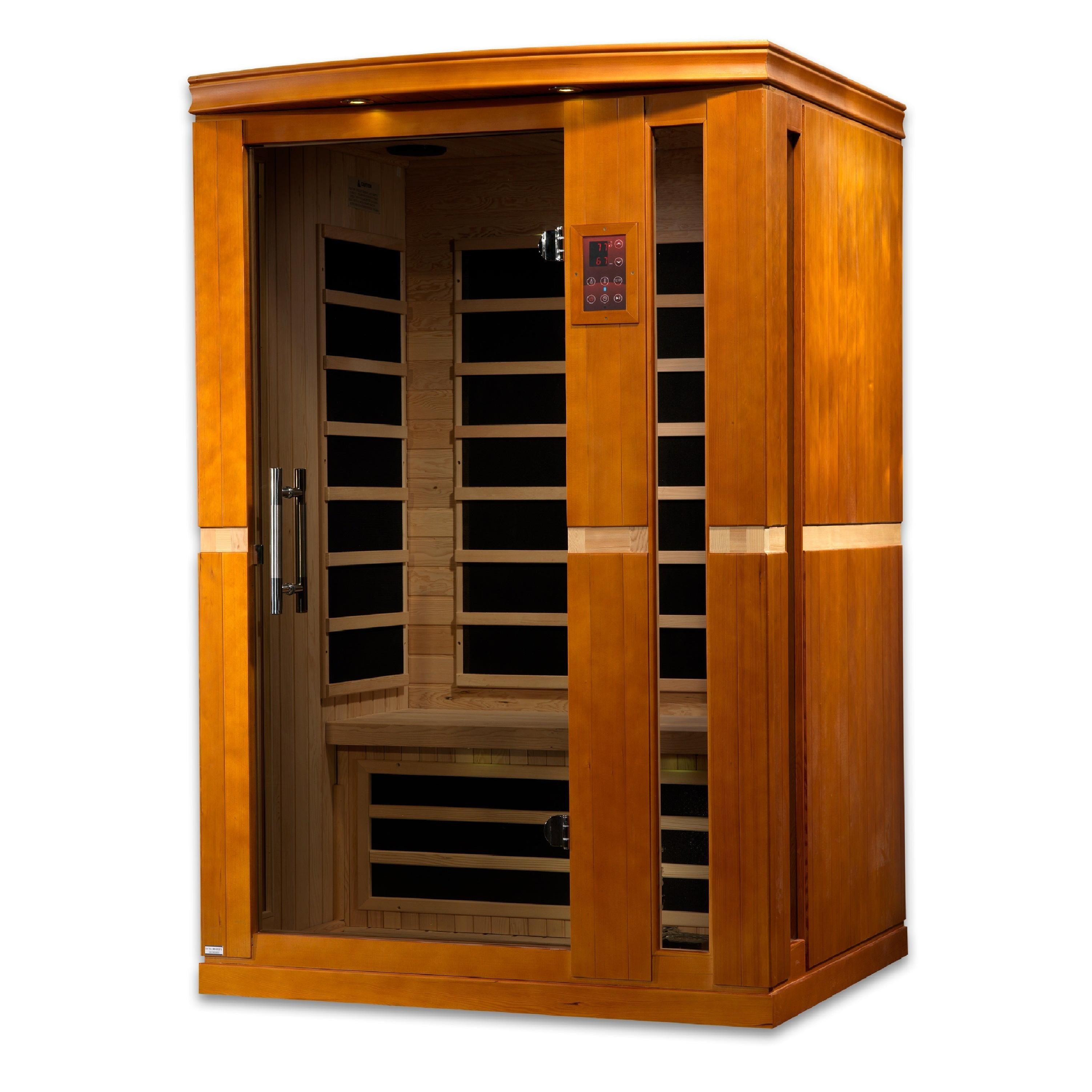 Dynamic "Vittoria" 2 Person Low EMF FAR IR Sauna (DYN-6220-01)