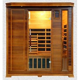 Vital Health 5 Person Full Spectrum Red Cedar Sauna