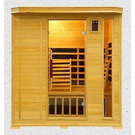 Vital Health 5 Person Full Spectrum Hemlock Sauna