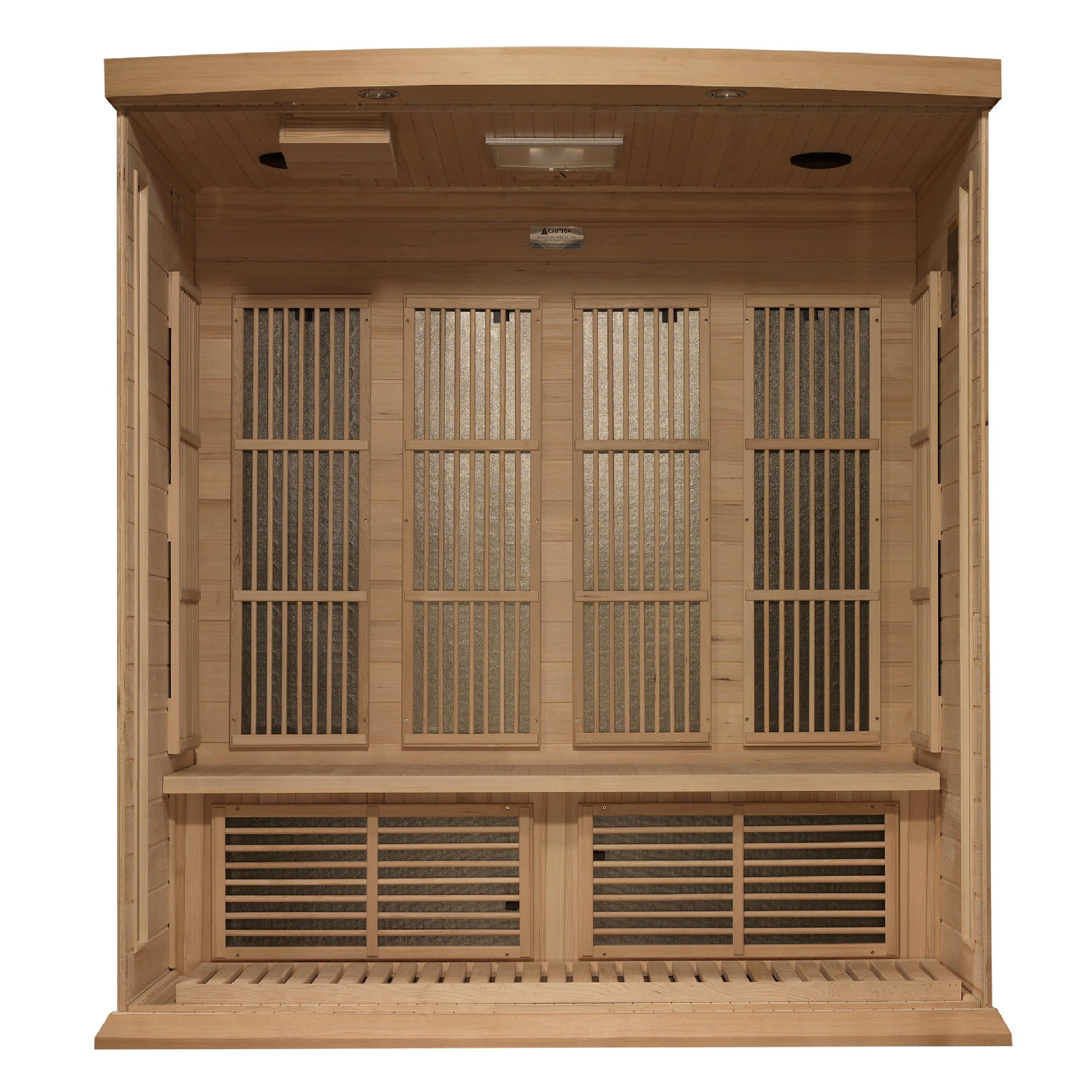 Maxxus 4 Person Low EMF FAR IR Sauna (MX-K406-01)