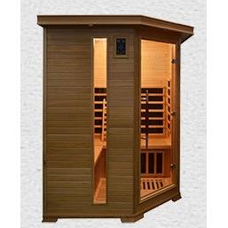 Vital Health 3–4 Person Full Spectrum Hemlock Corner Sauna