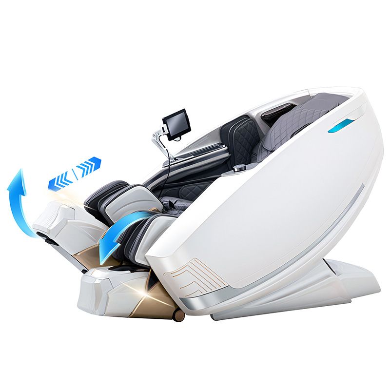 DR.BOSS® Pro Wave Massage Chair AI 4D Robot Luxury Music Full Body Airbags Zero Gravity Electric Pedicure Massage Chair Armchair FJ-9000